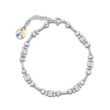 925 Silver Bracelet with Aurora Borealis Crystals of Swarovski (B56015328CAB)