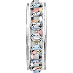 A charm for a bracelet. Opal Northern Lights (AB) Swarovski. Article 81001-AB, Aurora Borealis (АВ), Swarovski