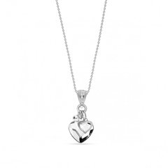 925 Sterling Silver Pendant with Chain with Crystal of Swarovski (NCMIX2808C), Crystal