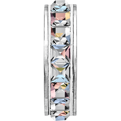 A charm for a bracelet. Opal Northern Lights (AB) Swarovski. Article 81001-AB, Aurora Borealis (АВ), Swarovski