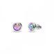 925 Sterling Silver Studs with Vitrail Light Crystals of Swarovski (KR1122SS29VL)