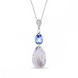 925 Sterling Silver Pendant with Chain with Crystals of Swarovski (NC323061061LSWP)