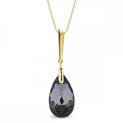 925 Sterling Silver Pendant with Chain with Silver Night Crystal of Swarovski (NNG610622SN), Silver Night, Swarovski