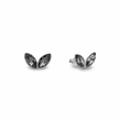 925 Sterling Silver Earrings with Silver Night Crystals of Swarovski (KP422810SN)