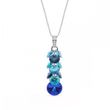 925 Sterling Silver Pendant with Chain with Crystals of Swarovski (NP1122SA1)