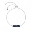 925 Silver Bracelet with Bermuda Blue Crystals of Swarovski (BSL95100BB)