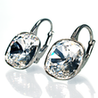 925 Sterling Silver Earrings with Crystals of Swarovski (KA447010C)