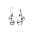 925 Sterling Silver Earrings with Crystals of Swarovski (KW11223C)
