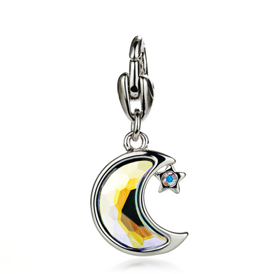 A charm for a bracelet. Opal Northern Lights (AB) Swarovski. Article 5546839-AB, Aurora Borealis (АВ), Swarovski