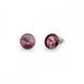 Сережки гвоздики зі срібла 925 проби з Антік Шпінель Swarovski (K1122SS39AP)