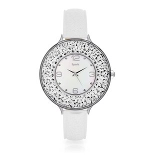 Женские часы с Фианитами Swarovski (ZCR34C), Фианит, Swarovski