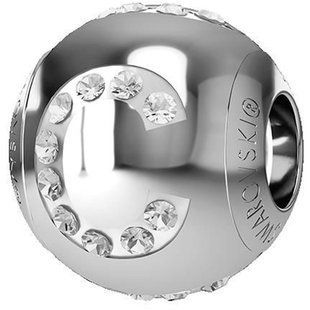 Шарм для браслета. Фіаніт Swarovski. Артикул 82201C-C, Фіаніт, Swarovski