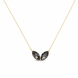 925 Sterling Silver Pendant with Chain with Silver Night Crystals of Swarovski (NPG422810SN)