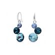 925 Sterling Silver Earrings with Crystals of Swarovski (KW11223M)