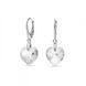 Сережки зі срібла 925 проби з Фіанітами Swarovski (KW620214C)