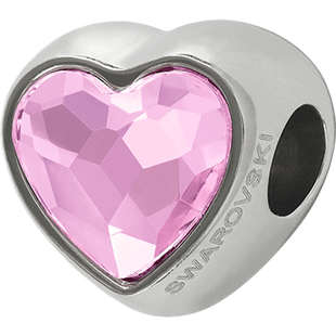 Шарм для браслета. Рожева Шпінель Swarovski. Артикул 81951-RO, Шпінель, Swarovski