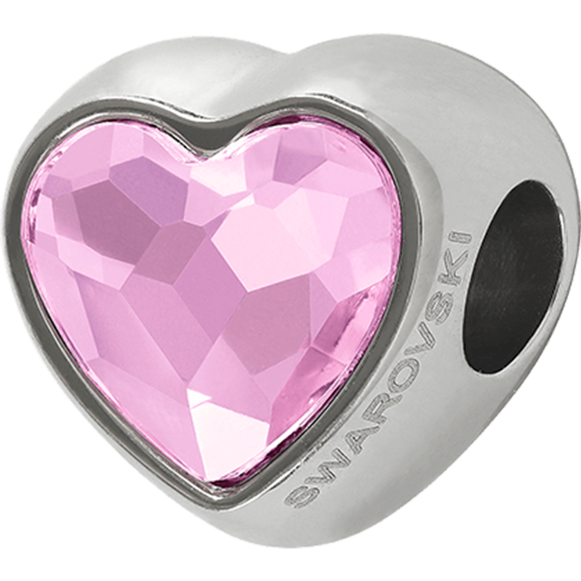 Пандора набор с сердечком оригинал. Шарм Пандора с розовыми камнями сердцами. Шарм Сваровски сердце. Сваровски BECHARMED 5920 14 mm Crystal Steel. Шарм Пандора сердце с камнем.