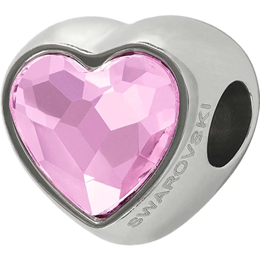 Пандора сердечко розовое. Сваровски BECHARMED 5920 14 mm Crystal Steel. Swarovski Rosaline Heart. Сердце розовое Пандора. Пандора с розовым сердечком.