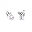 925 Sterling Silver Earrings with Crystal of Swarovski (K2201MIX1CC)