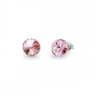 Сережки гвоздики зі срібла 925 проби з Світла Шпінель Swarovski (K1122SS39LR), Шпінель, Swarovski