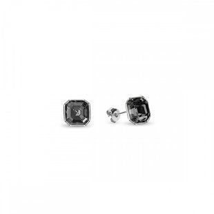 Серьги гвоздики с серебра 925 пробы с Александритами Swarovski (K44806SN), Александрит, Swarovski