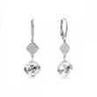 925 Sterling Silver Earrings with Crystals of Swarovski (KAPAV447010C)