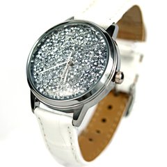 Жіночиий наручний годинник. Фіаніт Swarovski. Артикул 21066-C, Фіаніт, Swarovski