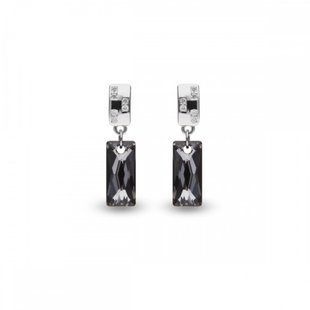 Сережки зі срібла 925 проби з Олександритами Swarovski (KCN646513SN), Олександрит, Swarovski