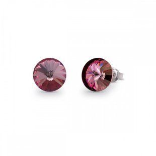 Сережки гвоздики зі срібла 925 проби з Антік Шпінель Swarovski (K1122SS47AP), Шпінель, Swarovski