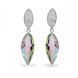 Сережки зі срібла 925 проби з Райськими Султанітами Swarovski (KCD654020PS)