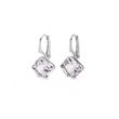 925 Sterling Silver Earrings with Crystals of Swarovski (KA48418C)