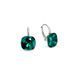 Сережки зі срібла 925 проби з Смарагдами Swarovski (KA447010EM)