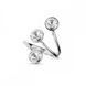 Каблучка з срібла 925 проби з Фіанітами Swarovski (PJ1122SS29CC1)