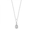 925 Sterling Silver Pendant with Chain with Crystals of Swarovski (NCL432010C)