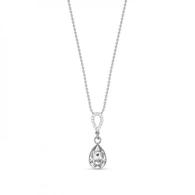 925 Sterling Silver Pendant with Chain with Crystals of Swarovski (NCL432010C), Crystal, Swarovski