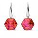 Сережки зі срібла 925 проби з Астрал Шпінель Swarovski (KW4681ASP)