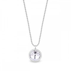 925 Sterling Silver Pendant with Chain with Crystal Crystal of Swarovski (NB1122SS29C), Crystal, Swarovski