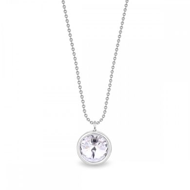 925 Sterling Silver Pendant with Chain with Crystal Crystal of Swarovski (NB1122SS29C), Crystal, Swarovski