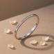 Браслет сталевий з Фіанітами Swarovski (SB002C), Фіаніт, Swarovski
