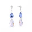 925 Sterling Silver Earrings with Crystals of Swarovski (KC323061061LSWP)