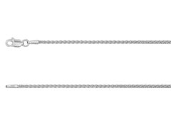 Ланцюжок зі срібла 925 проби 1.5мм плетіння Спіга 45см (C1545S), Ювелірні прикраси
