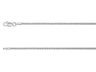 925 Sterling Silver 1.5mm Spiga Chain 45cm (C1545S), Fine jewellery