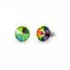 925 Sterling Silver Studs with Vitrail Medium Crystals of Swarovski (K1122SS39VM)
