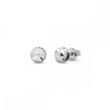 Сережки гвоздики зі срібла 925 проби з Фіанітами Swarovski (K1122SS29C)