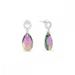 925 Sterling Silver Earrings with Paradise Shine crystals of Swarovski (KCK610616PS)