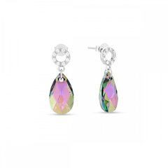 925 Sterling Silver Earrings with Paradise Shine crystals of Swarovski (KCK610616PS), Paradise Shine, Swarovski