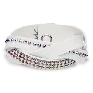 Браслет с алькантары с Опалами Swarovski (BMIX1W3WAB), Опал, Swarovski