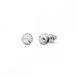 Сережки гвоздики зі срібла 925 проби з Фіанітами Swarovski (K1122SS29C)