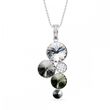 925 Sterling Silver Pendant with Chain with Crystals of Swarovski (N1122C1CSN1)