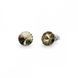 925 Sterling Silver Studs with Greige Crystals of Swarovski (K1122SS39G)